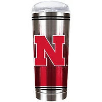 Nebraska Huskers Team Logo 18oz. Personalized Roadie Tumbler