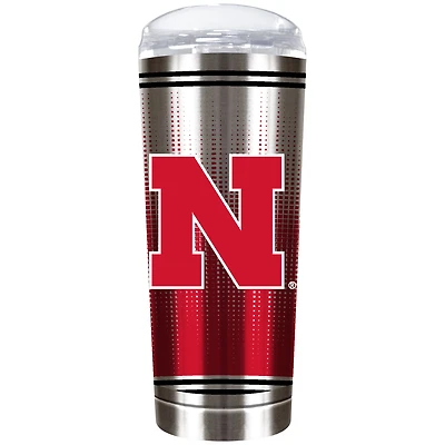 Nebraska Huskers Team Logo 18oz. Personalized Roadie Tumbler