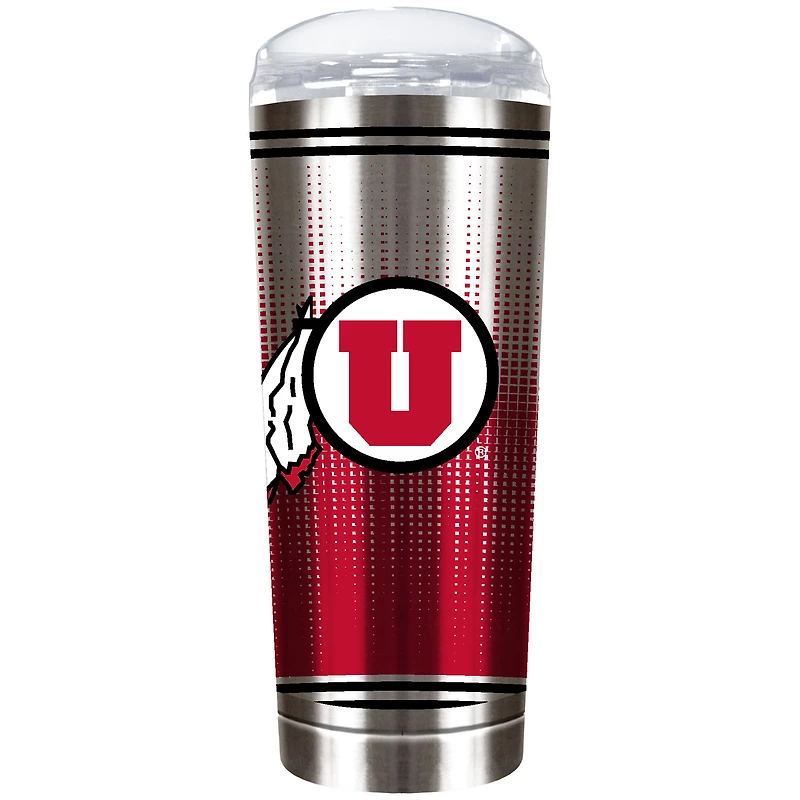 Utah Utes Team Logo 18oz. Personalized Roadie Tumbler
