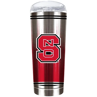 NC State Wolfpack Team Logo 18oz. Personalized Roadie Tumbler