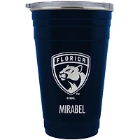 Florida Panthers Team Logo 22oz. Personalized Tailgater Travel Tumbler