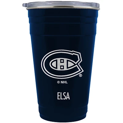 Montreal Canadiens Team Logo 22oz. Personalized Tailgater Travel Tumbler