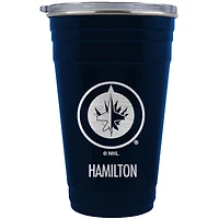 Winnipeg Jets Team Logo 22oz. Personalized Tailgater Travel Tumbler
