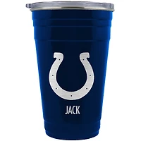 Indianapolis Colts Team Logo 22oz. Personalized Tailgater Travel Tumbler