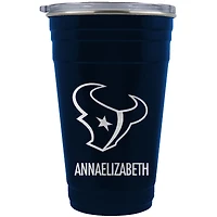 Houston Texans Team Logo 22oz. Personalized Tailgater Travel Tumbler