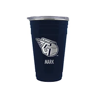 Cleveland Guardians Team Logo 22oz. Personalized Tailgater Travel Tumbler