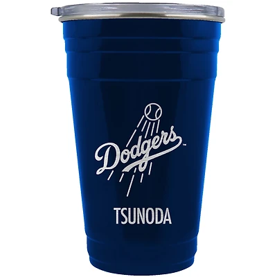 Los Angeles Dodgers Team Logo 22oz. Personalized Tailgater Travel Tumbler