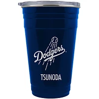 Los Angeles Dodgers Team Logo 22oz. Personalized Tailgater Travel Tumbler
