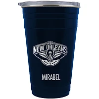 New Orleans Pelicans Team Logo 22oz. Personalized Tailgater Travel Tumbler