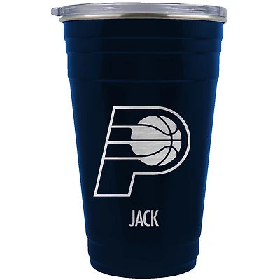 Indiana Pacers Team Logo 22oz. Personalized Tailgater Travel Tumbler