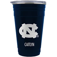 North Carolina Tar Heels Team Logo 22oz. Personalized Tailgater Travel Tumbler