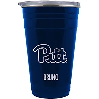 Pitt Panthers Team Logo 22oz. Personalized Tailgater Travel Tumbler