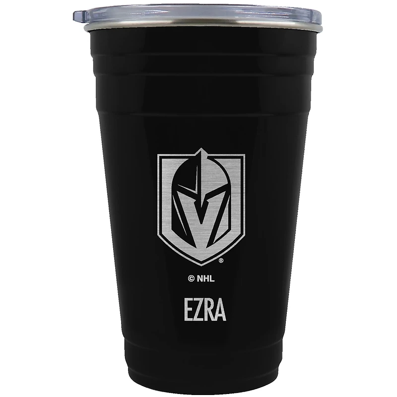 Vegas Golden Knights Team Logo 22oz. Personalized Tailgater Travel Tumbler