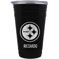 Pittsburgh Steelers Team Logo 22oz. Personalized Tailgater Travel Tumbler