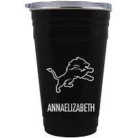Detroit Lions Team Logo 22oz. Personalized Tailgater Travel Tumbler