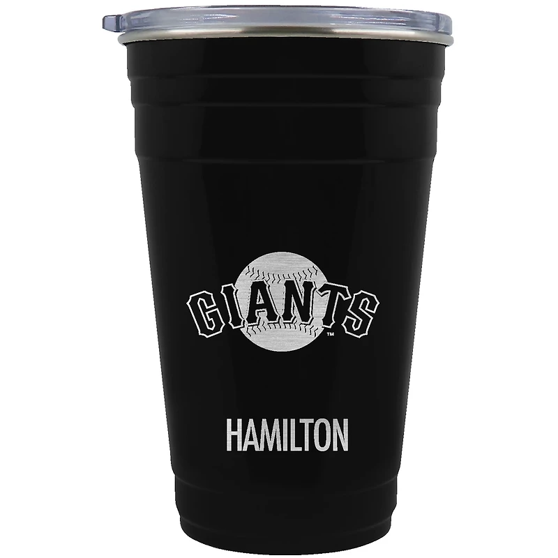 San Francisco Giants Team Logo 22oz. Personalized Tailgater Travel Tumbler