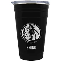 Dallas Mavericks Team Logo 22oz. Personalized Tailgater Travel Tumbler