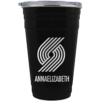 Portland Trail Blazers Team Logo 22oz. Personalized Tailgater Travel Tumbler