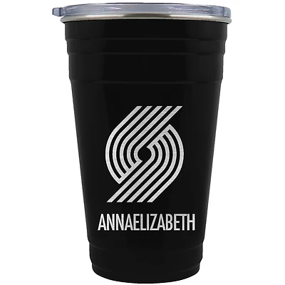 Portland Trail Blazers Team Logo 22oz. Personalized Tailgater Travel Tumbler
