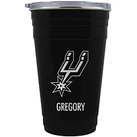 San Antonio Spurs Team Logo 22oz. Personalized Tailgater Travel Tumbler