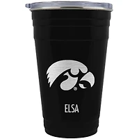 Iowa Hawkeyes Team Logo 22oz. Personalized Tailgater Travel Tumbler