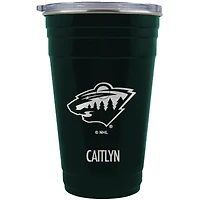 Minnesota Wild Team Logo 22oz. Personalized Tailgater Travel Tumbler