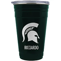 Michigan State Spartans Team Logo 22oz. Personalized Tailgater Travel Tumbler