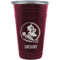 Florida State Seminoles Team Logo 22oz. Personalized Tailgater Travel Tumbler