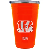 Cincinnati Bengals Team Logo 22oz. Personalized Tailgater Travel Tumbler