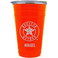 Houston Astros Team Logo 22oz. Personalized Tailgater Travel Tumbler