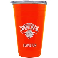 New York Knicks Team Logo 22oz. Personalized Tailgater Travel Tumbler