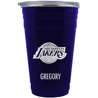 Los Angeles Lakers Team Logo 22oz. Personalized Tailgater Travel Tumbler