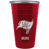 Tampa Bay Buccaneers Team Logo 22oz. Personalized Tailgater Travel Tumbler