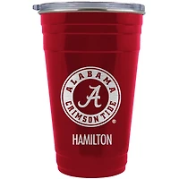 Alabama Crimson Tide Team Logo 22oz. Personalized Tailgater Travel Tumbler