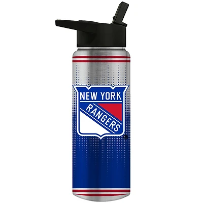 New York Rangers Team Logo 24oz. Personalized Jr. Thirst Water Bottle