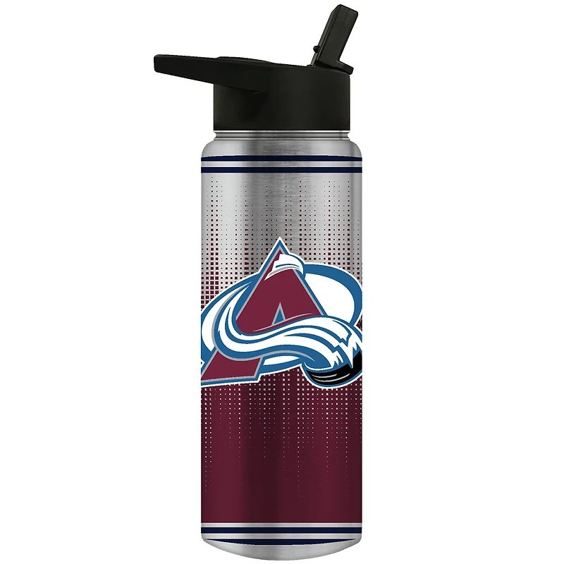 Colorado Avalanche Team Logo 24oz. Personalized Jr. Thirst Water Bottle