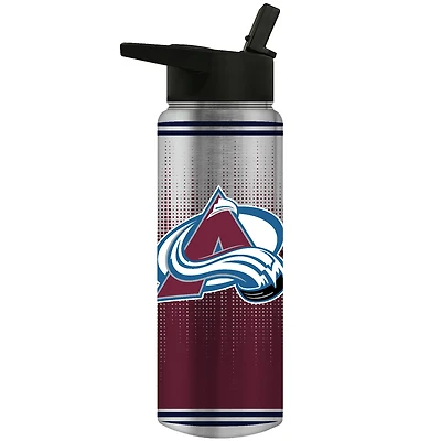 Colorado Avalanche Team Logo 24oz. Personalized Jr. Thirst Water Bottle