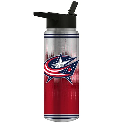 Columbus Blue Jackets Team Logo 24oz. Personalized Jr. Thirst Water Bottle