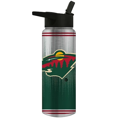 Minnesota Wild Team Logo 24oz. Personalized Jr. Thirst Water Bottle