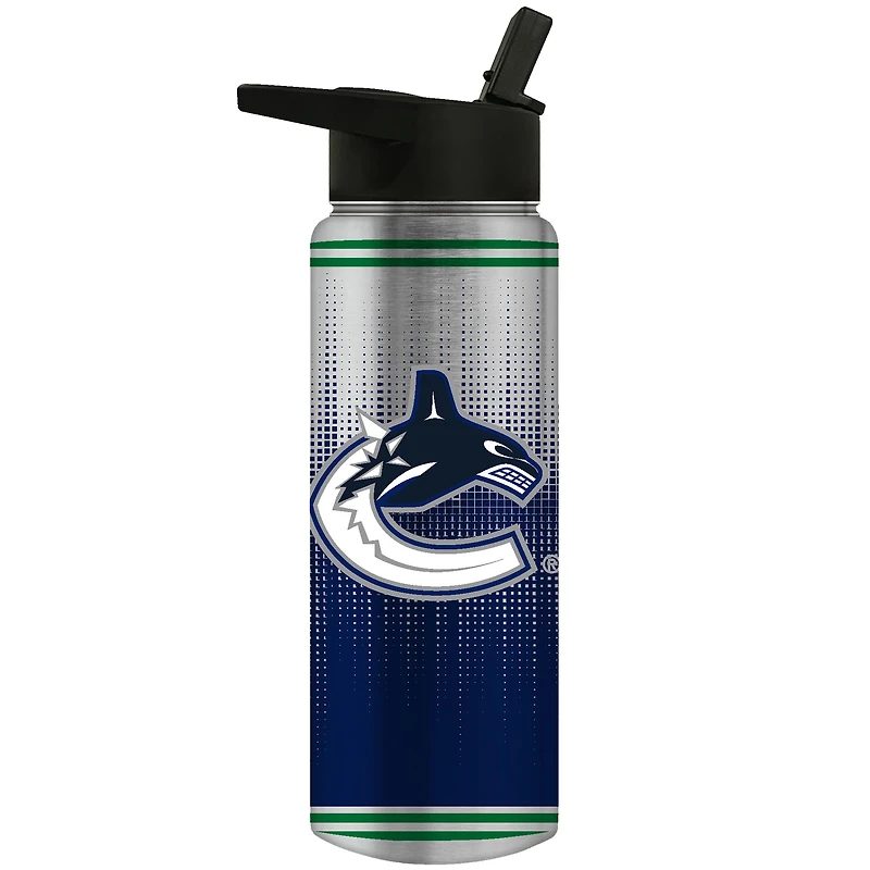 Vancouver Canucks Team Logo 24oz. Personalized Jr. Thirst Water Bottle