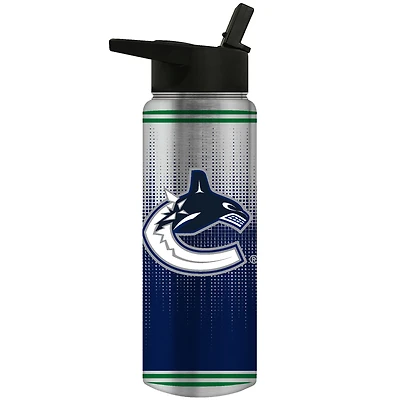 Vancouver Canucks Team Logo 24oz. Personalized Jr. Thirst Water Bottle