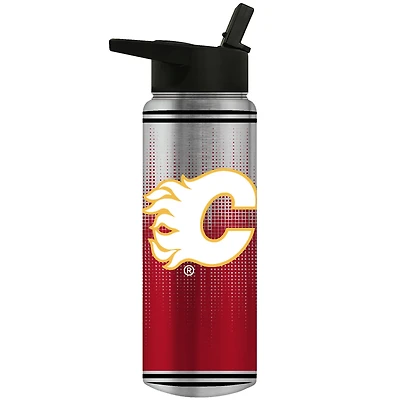 Calgary Flames Team Logo 24oz. Personalized Jr. Thirst Water Bottle