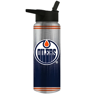 Edmonton Oilers Team Logo 24oz. Personalized Jr. Thirst Water Bottle
