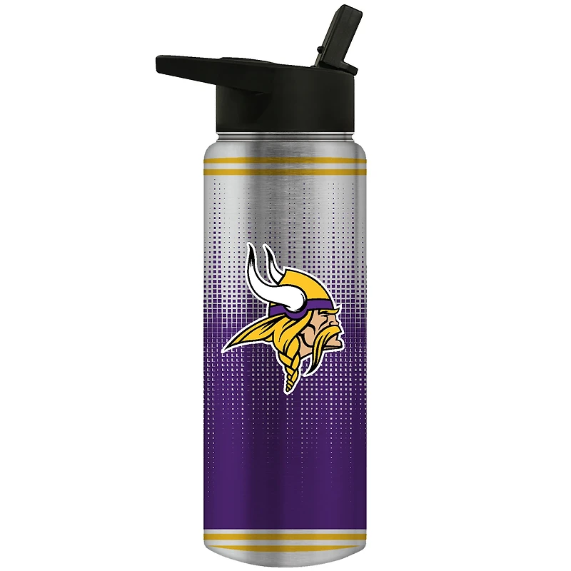 Minnesota Vikings Team Logo 24oz. Personalized Jr. Thirst Water Bottle