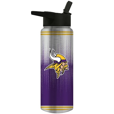 Minnesota Vikings Team Logo 24oz. Personalized Jr. Thirst Water Bottle
