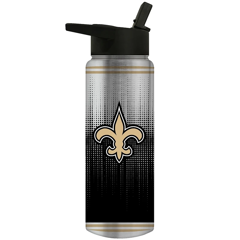 New Orleans Saints Team Logo 24oz. Personalized Jr. Thirst Water Bottle