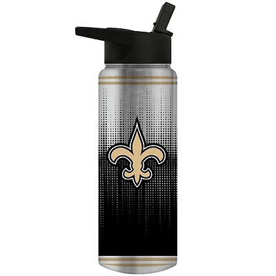 New Orleans Saints Team Logo 24oz. Personalized Jr. Thirst Water Bottle