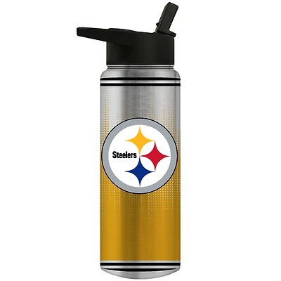 Pittsburgh Steelers Team Logo 24oz. Personalized Jr. Thirst Water Bottle