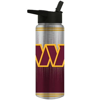 Washington Commanders Team Logo 24oz. Personalized Jr. Thirst Water Bottle