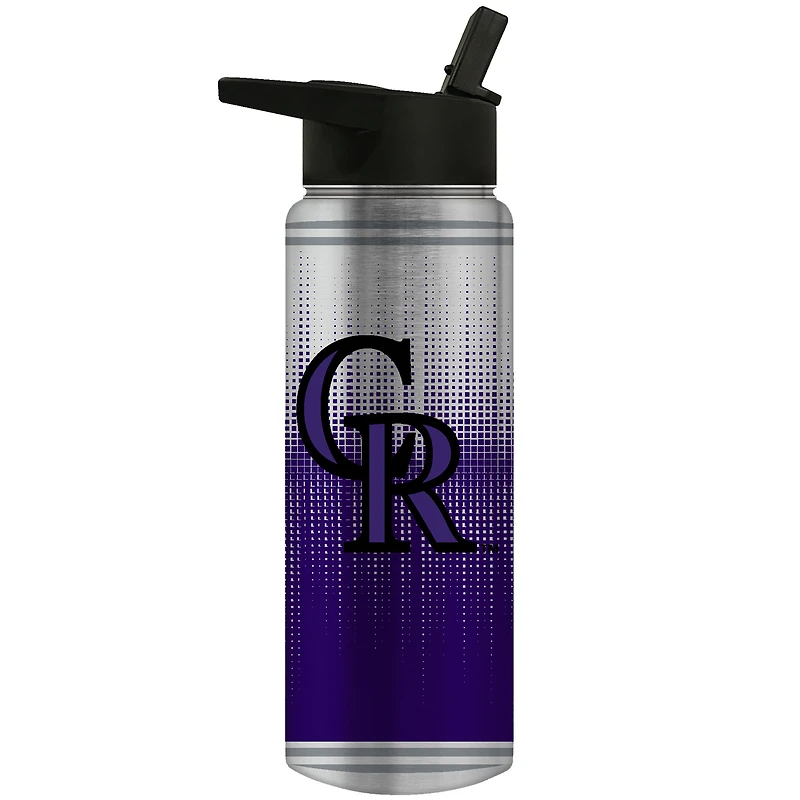 Colorado Rockies Team Logo 24oz. Personalized Jr. Thirst Water Bottle